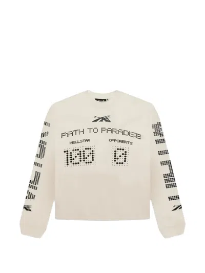 Hellstar Scoreboard Long-sleeve T-shirt In Neutral