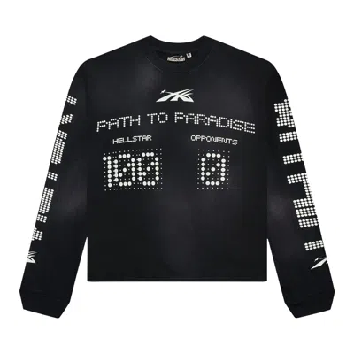 Pre-owned Hellstar Scoreboard Long-sleeve Tee 'black'