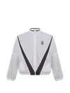 Hellstar Side-stripe Track Jacket In White