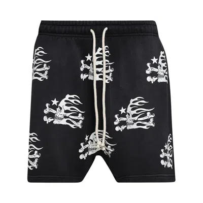Pre-owned Hellstar Skull Shorts 'black | Men's Size Xl