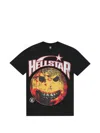 Hellstar Smile Graphic T-shirt In Black
