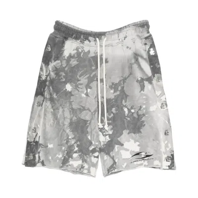 Pre-owned Hellstar Snap Shorts 'grey' | Men's Size S In Gray