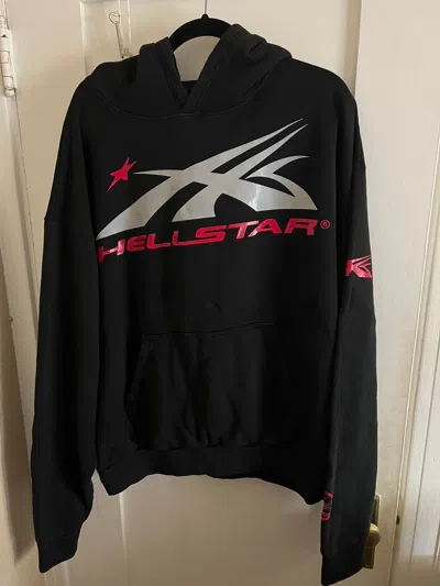 Pre-owned Hellstar Sport Hoodie Black Size Xl + Xxl(2xl)