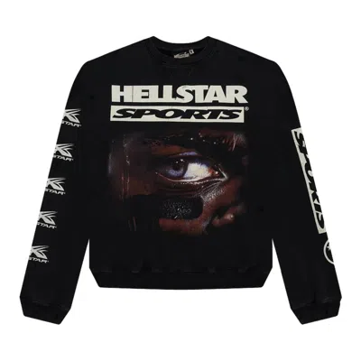 Pre-owned Hellstar Sports 96 Crewneck 'black'