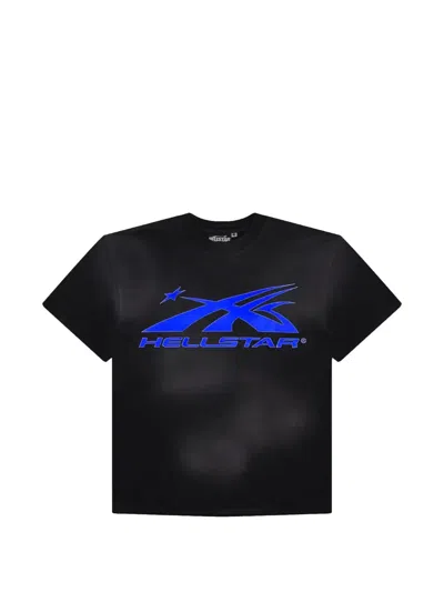 Hellstar Sports Core Logo Gel T-shirt In Black