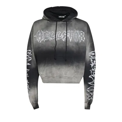 Pre-owned Hellstar Stars Shine Graffiti Hoodie 'black' | Men's Size L