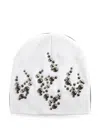 Hellstar Stud-embellished Beanie Hat In White