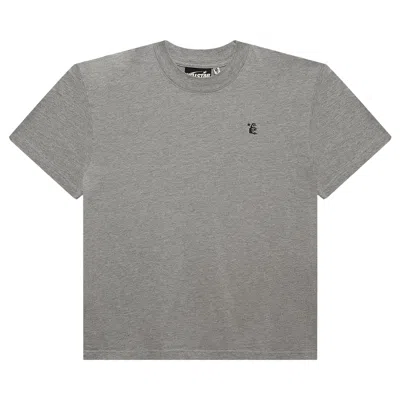 Pre-owned Hellstar Studios Basic T-shirt 'grey' | Men's Size M In Gray