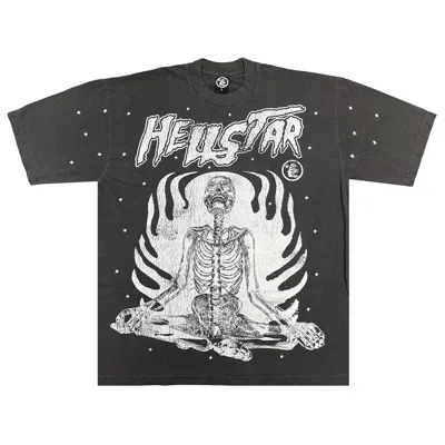 Pre-owned Hellstar Studios Inner Peace T-shirt 'black' | Men's Size Xl