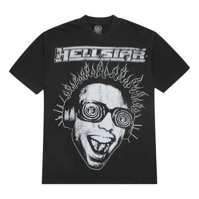 Hellstar Studios Rage T-shirt 'dark Grey' In Black