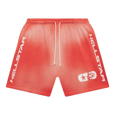 Pre-owned Hellstar Studios Shorts 'red'