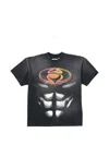 Hellstar Studios Superhero Short-sleeve T-shirt In Black