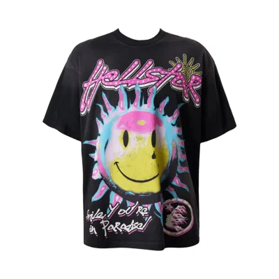 Pre-owned Hellstar Sun Smile T-shirt 'black' | Men's Size M