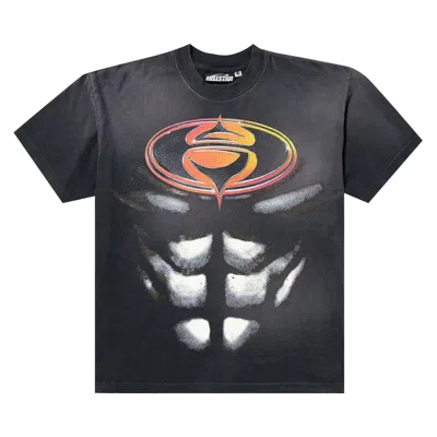 Pre-owned Hellstar Superhero T-shirt 'black'