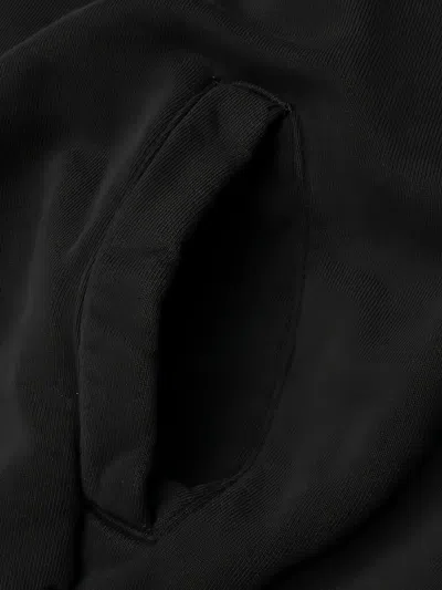 Hellstar Tattoo Logo Quarter-zip Sweatshirt In Black