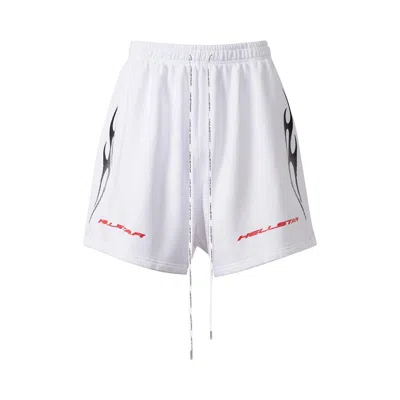 Pre-owned Hellstar Tribal Shorts 'white' | Men's Size L