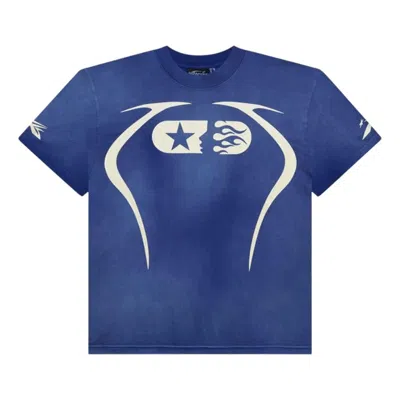 Hellstar Warm Up T-shirt 'blue'