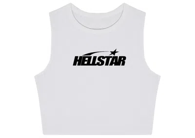 Pre-owned Hellstar Women's Tank In White