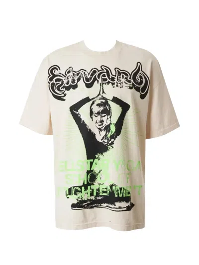 Hellstar Yoga Remix T-shirt In Neutral