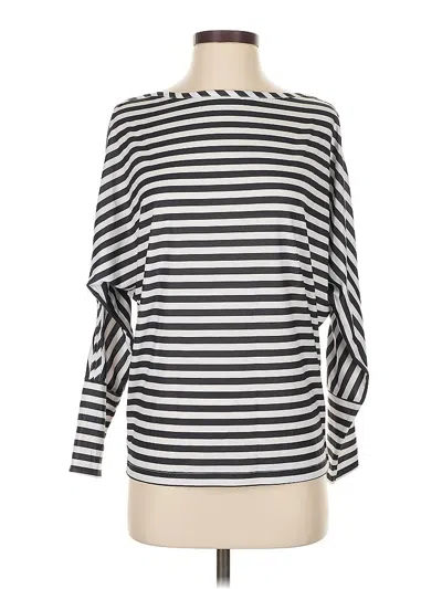 Pre-owned Helly Hansen 3/4 Sleeve T-shirt In Silver