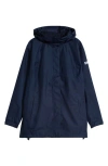Helly Hansen Aden Waterproof With Stowaway Hood In Navy