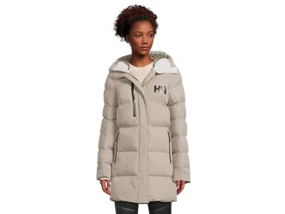 Helly Hansen Adore Puffy Parka Women's Jacket Terrazo: Lg In Gray