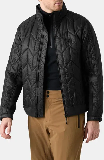 Helly Hansen Afton Hybrid Jacket In Black