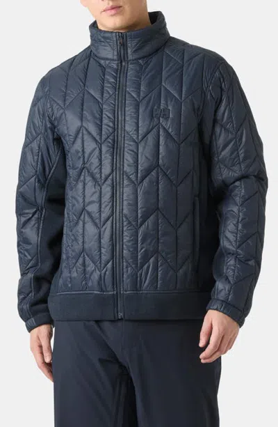 Helly Hansen Afton Hybrid Jacket In Blue