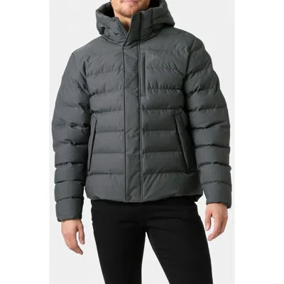 Helly Hansen Alby Puffy Jacket In Gray