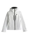 Helly Hansen Alphelia Hooded Zip Ski Jacket In White