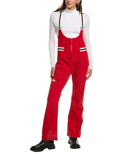 Helly Hansen Avanti Softshell Bib Pant In Red