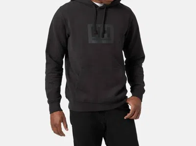 Helly Hansen Box Hoodie In Black