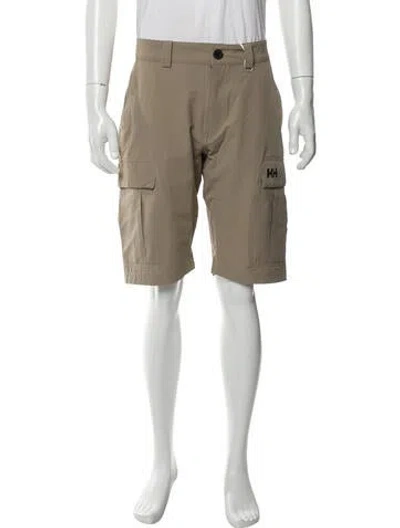 Pre-owned Helly Hansen Cargo Shorts W/ Tags In Neutral