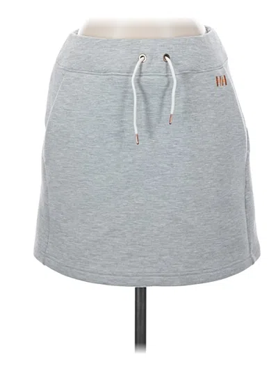 Pre-owned Helly Hansen Casual Skirt In Gray
