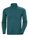 Helly Hansen Half-zip Performance Track Jacket In Green