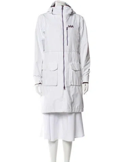 Pre-owned Helly Hansen Coat In White