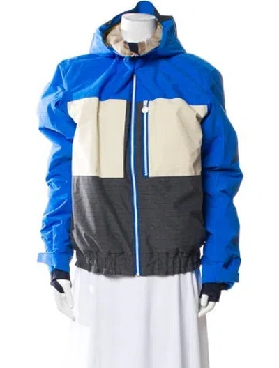 Pre-owned Helly Hansen Colorblock Pattern Performance Coat In Multi