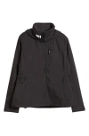 Helly Hansen Crew 2.0 Waterproof Midlayer Hooded Sailing Jacket In Black