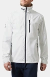 Helly Hansen Crew 2.0 Waterproof Sailing Jacket In White