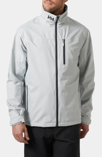 Helly Hansen Crew 2.0 Waterproof Sailing Jacket In Gray