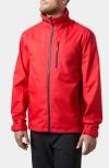 Helly Hansen Crew 2.0 Waterproof Sailing Jacket In Red