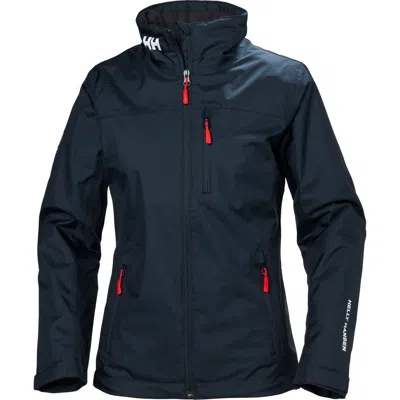 Helly Hansen 'crew' Midlayer Water Resistant Jacket In Navy