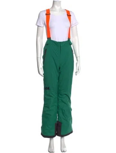 Pre-owned Helly Hansen Crew Neck Ski Suit In Green