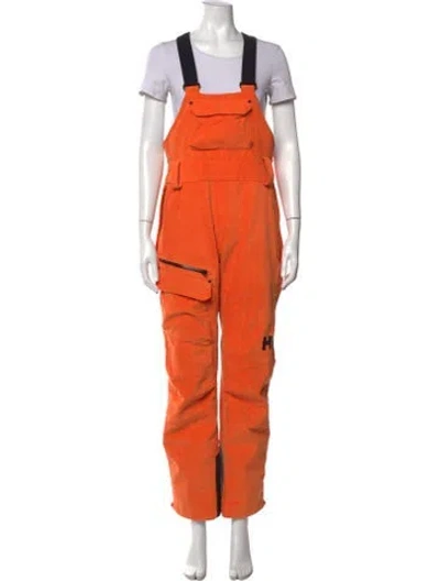 Pre-owned Helly Hansen Crew Neck Ski Suit In Orange