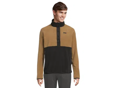 Helly Hansen Daybreaker Snap Pullover In Brown
