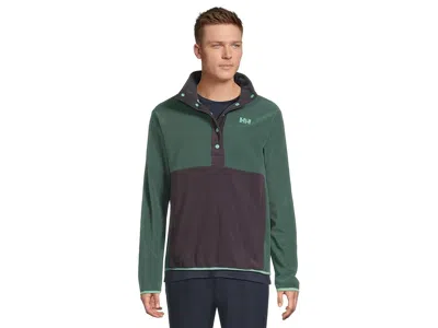 Helly Hansen Daybreaker Snap Pullover In Green