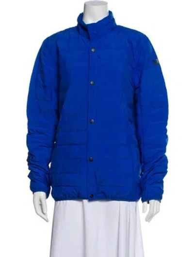Pre-owned Helly Hansen Down Jacket In Blue