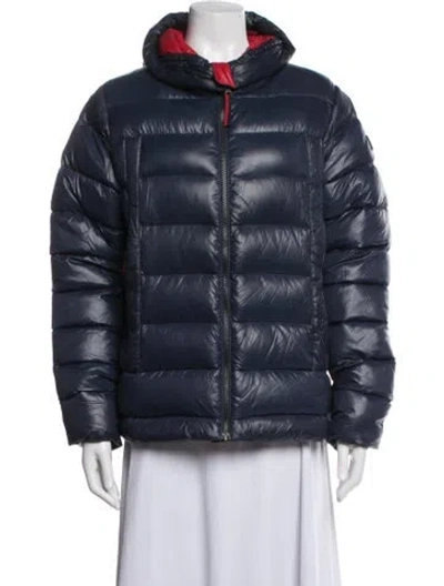 Pre-owned Helly Hansen Down Jacket In Blue