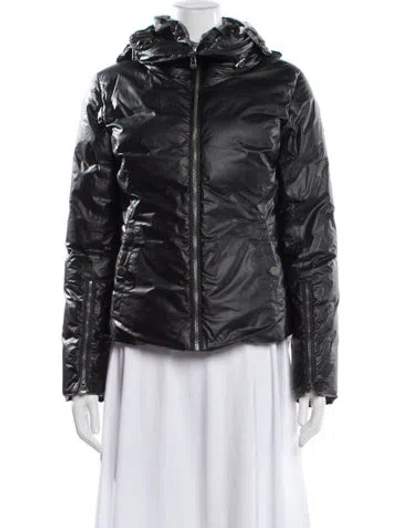 Pre-owned Helly Hansen Down Jacket In Gray