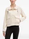 Helly Hansen Drawstring Flap-pocket Jacket In Neutral